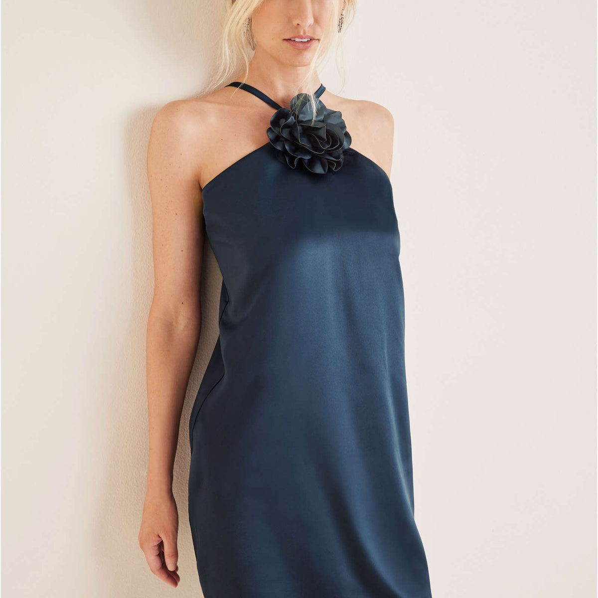 black off the shoulder dress Lucille Thièvre ~ Black Off Shoulder Dress