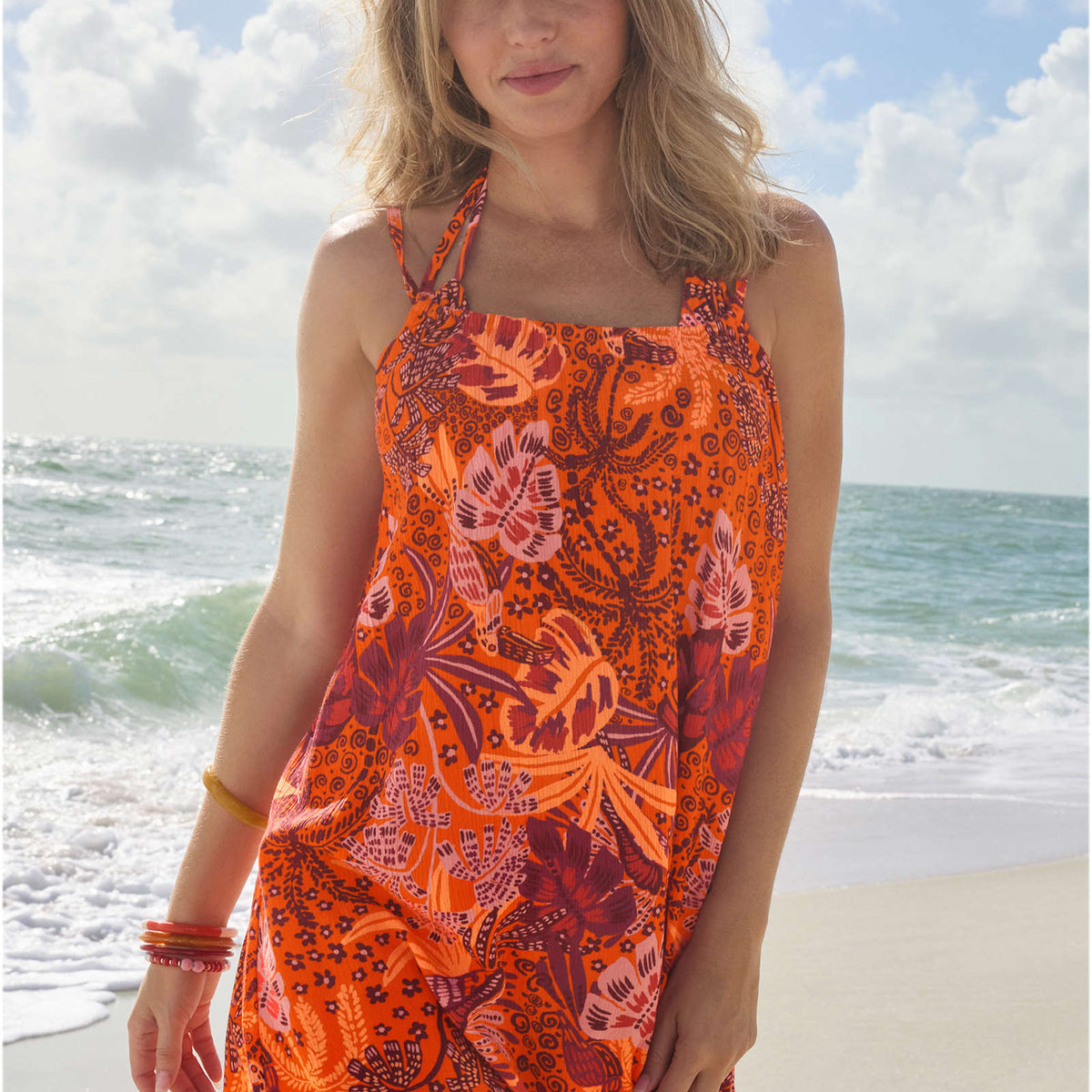 The Piped Cover Up Dress main image 1