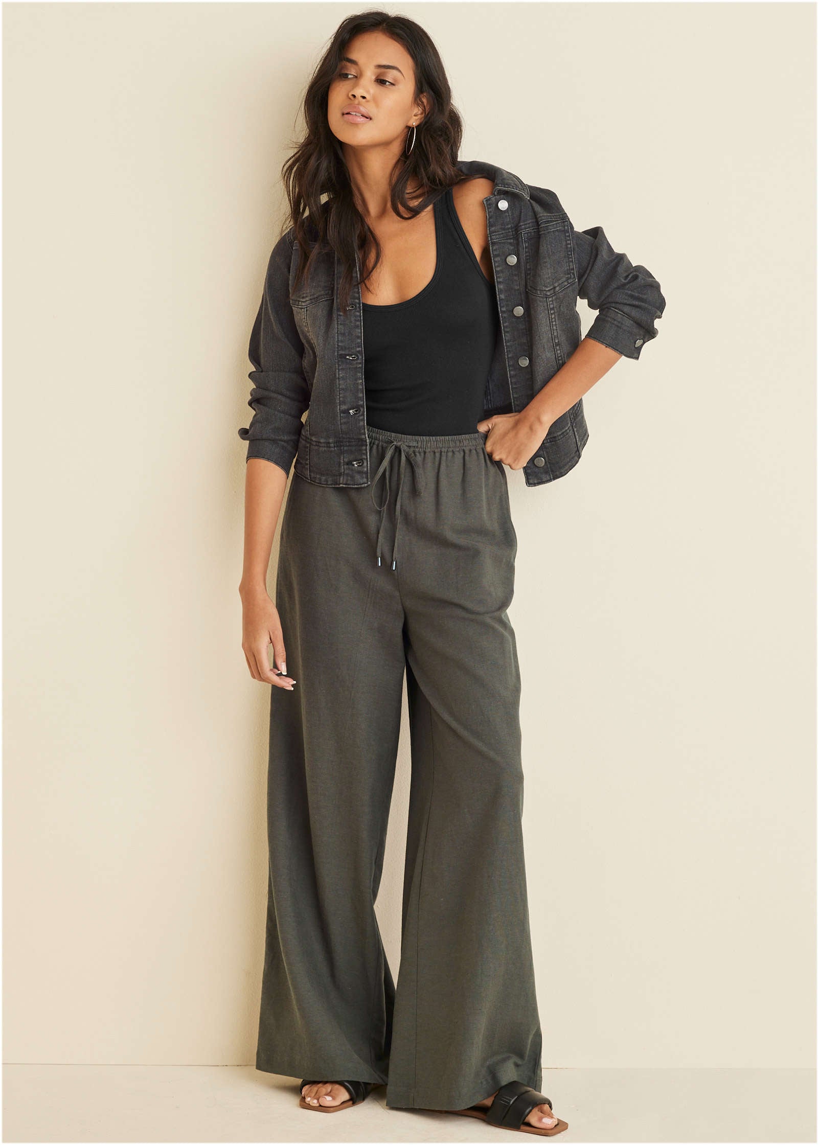 Jean Jacket - Black – VENUS