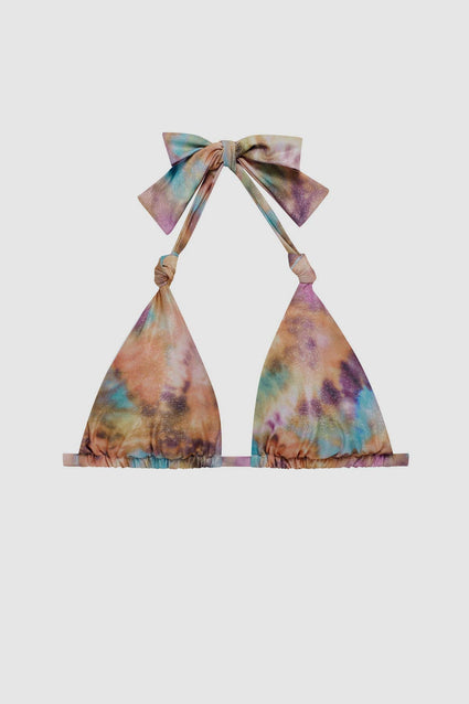 Tie dye bikini top