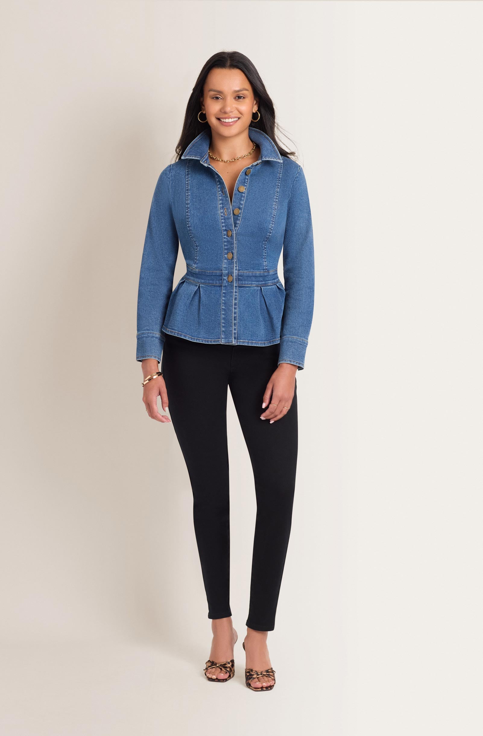 Venus Heidi Skinny Jean Black Wash – VENUS