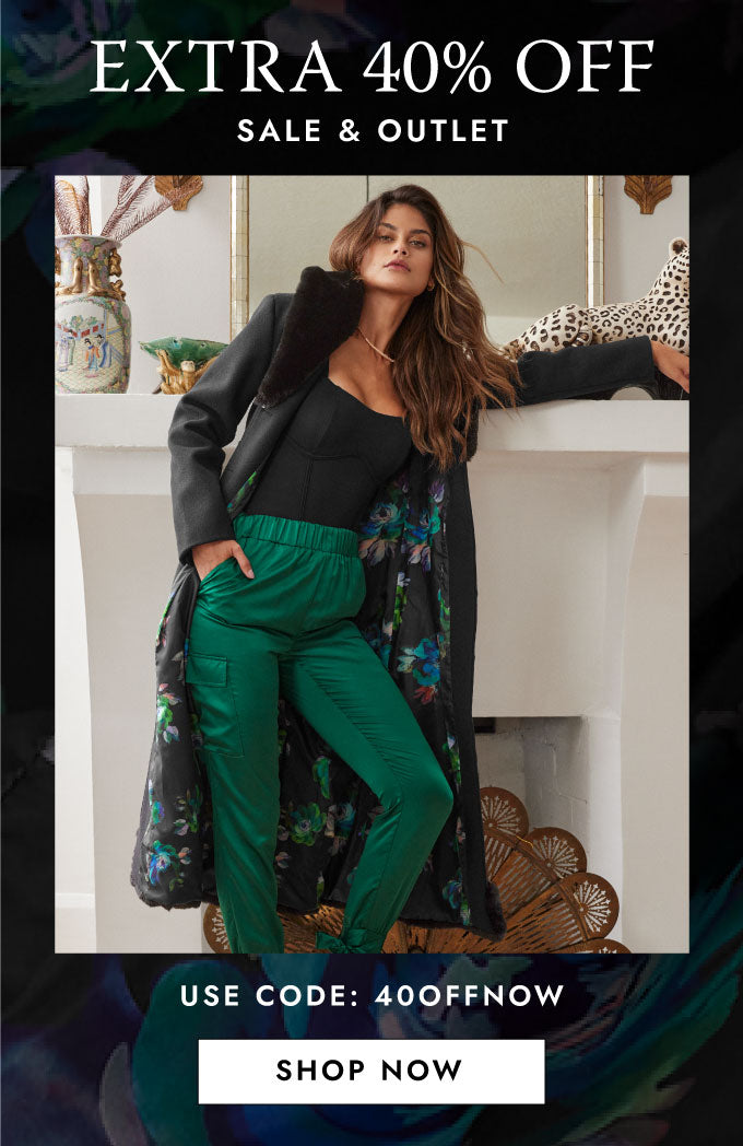 Take EXTRA 40% off all sale & outlet w/ 40OFFNOW