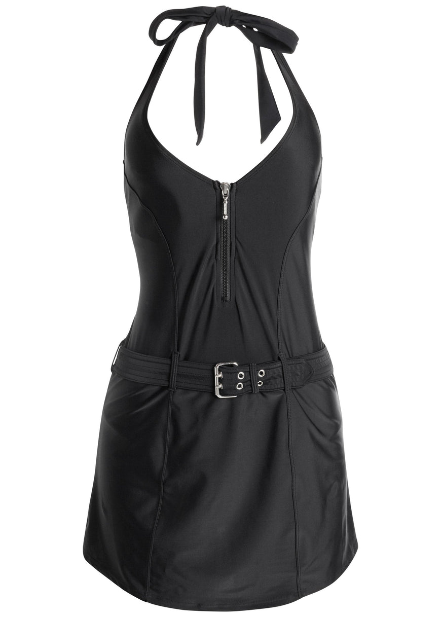 Slimming swim dress