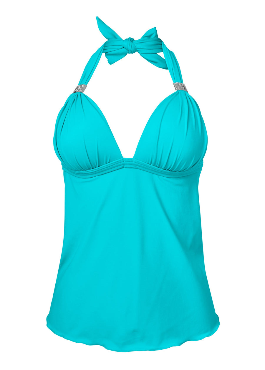 Wantonfy Tankini Push Up Maillot De Bain Femme Bandoulière Détachable - Short Et Haut Couvrant
