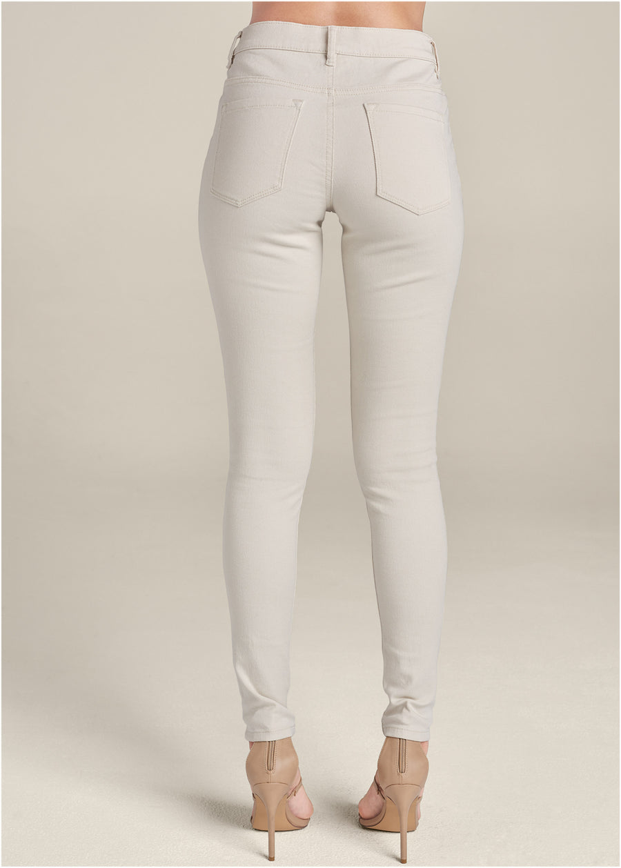 Heidi Skinny Jeans - Natural