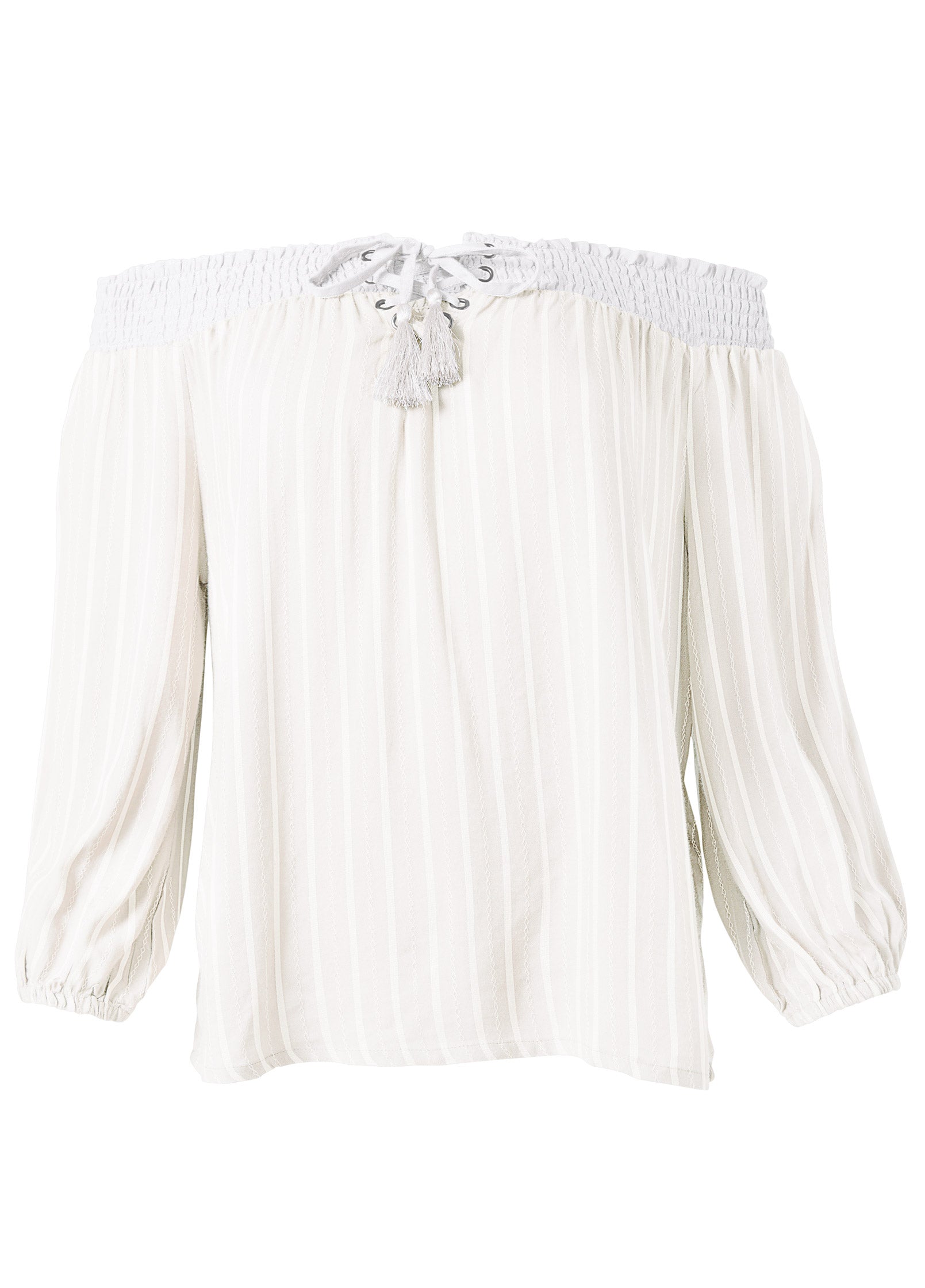 Off-The-Shoulder Top - Cream – VENUS