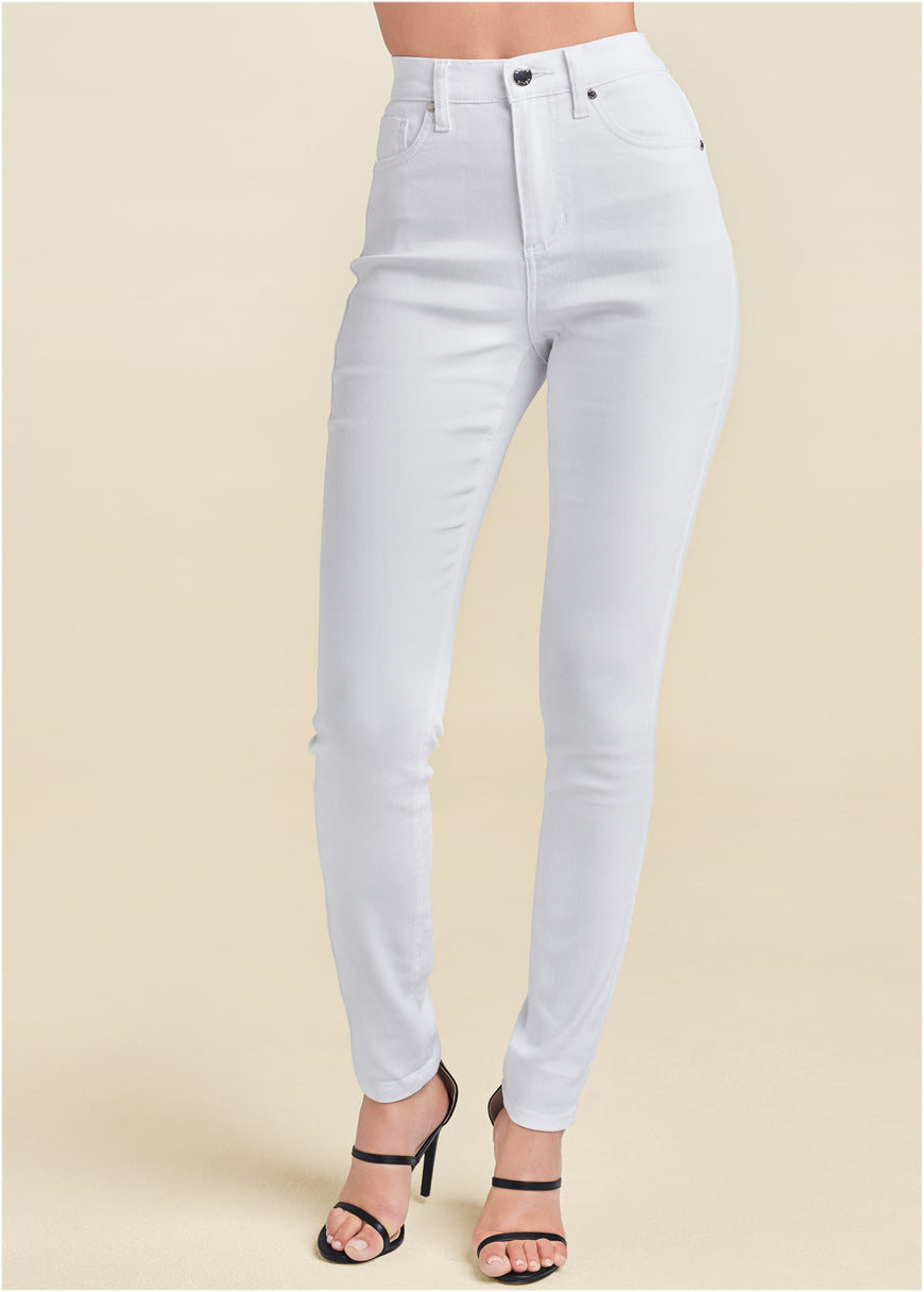 Lift Jeans - White Denim