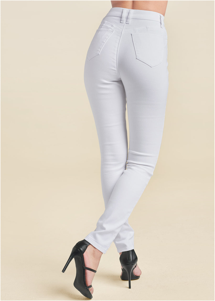 Lift Jeans - White Denim