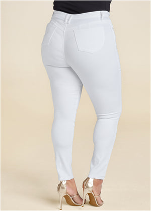 Lift Jeans - White Denim - thumbnail-7