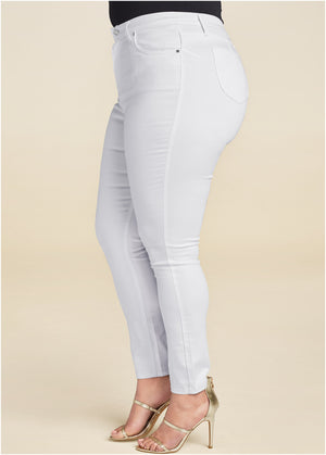 Lift Jeans - White Denim - thumbnail-9