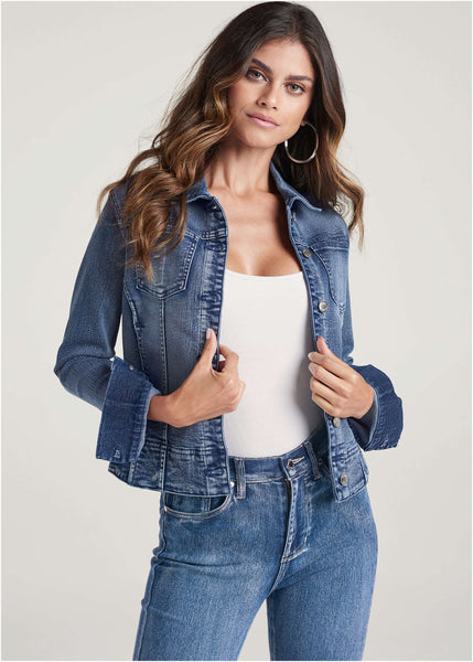 Chic Denim Blazers & Jean Jackets for Women | VENUS