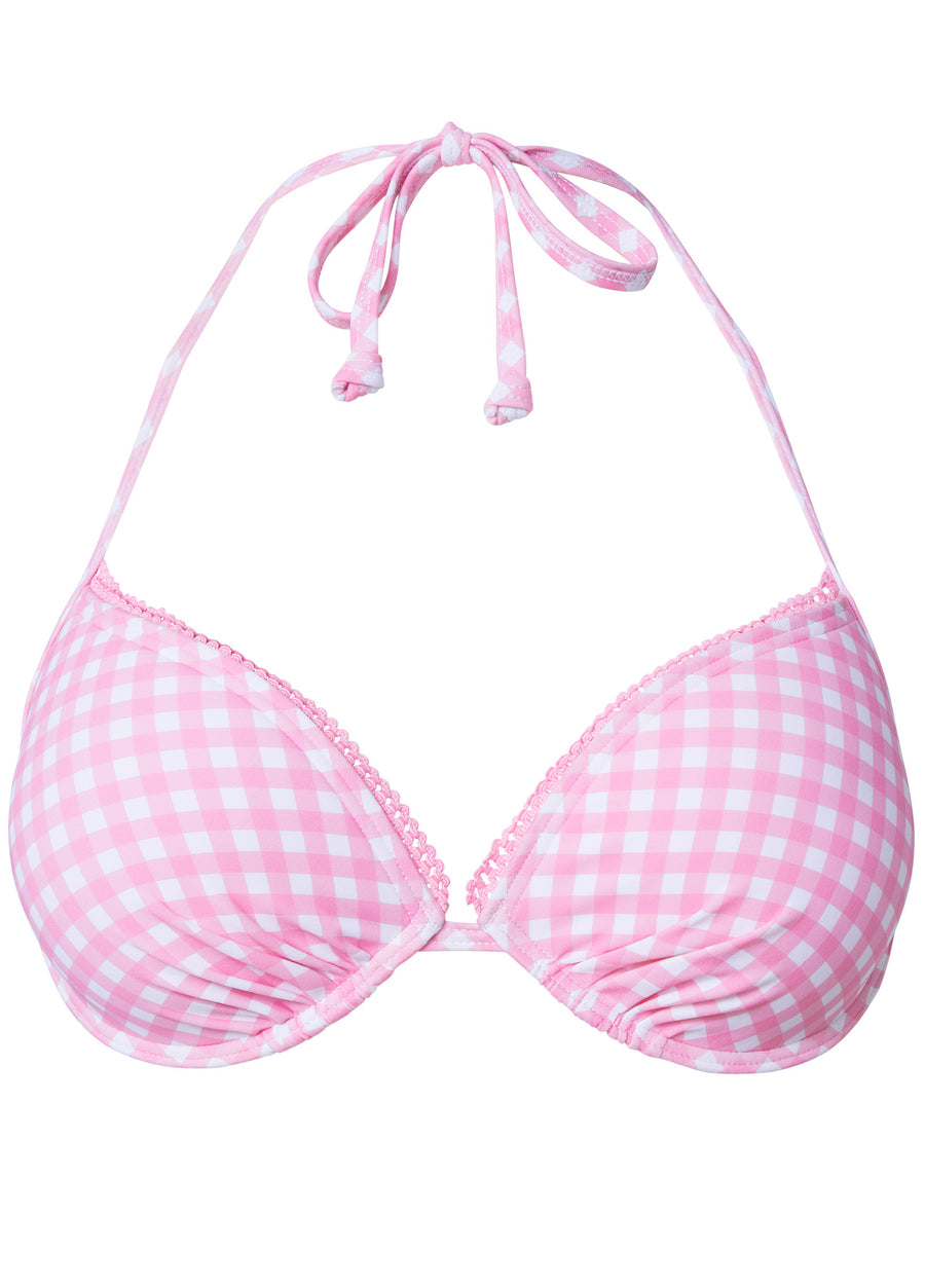 Enhancer Halter Top - Nautical Pink