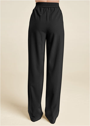 Suiting Trouser Pants - Black - thumbnail-2