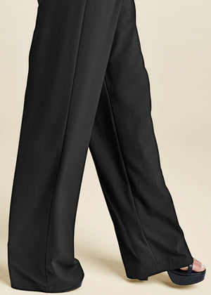Suiting Trouser Pants - Black - thumbnail-6