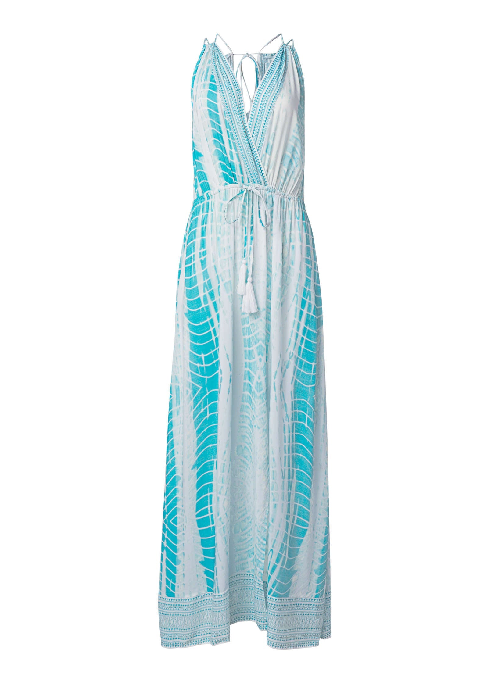 Maxi Cover-Up Dress - Aqua Tie Dye – Venus Fashion