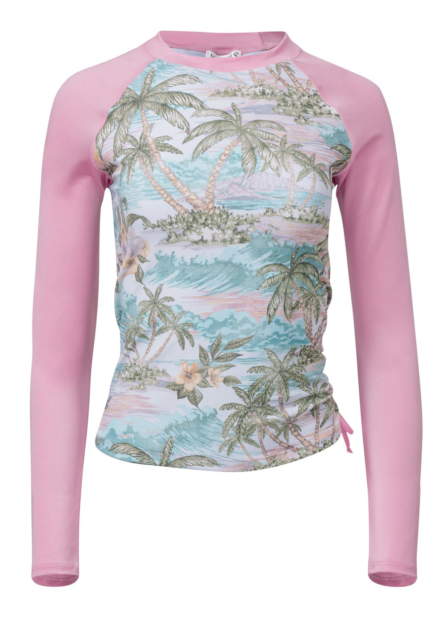 Adjustable Side Rash Guard - Island Tides – VENUS