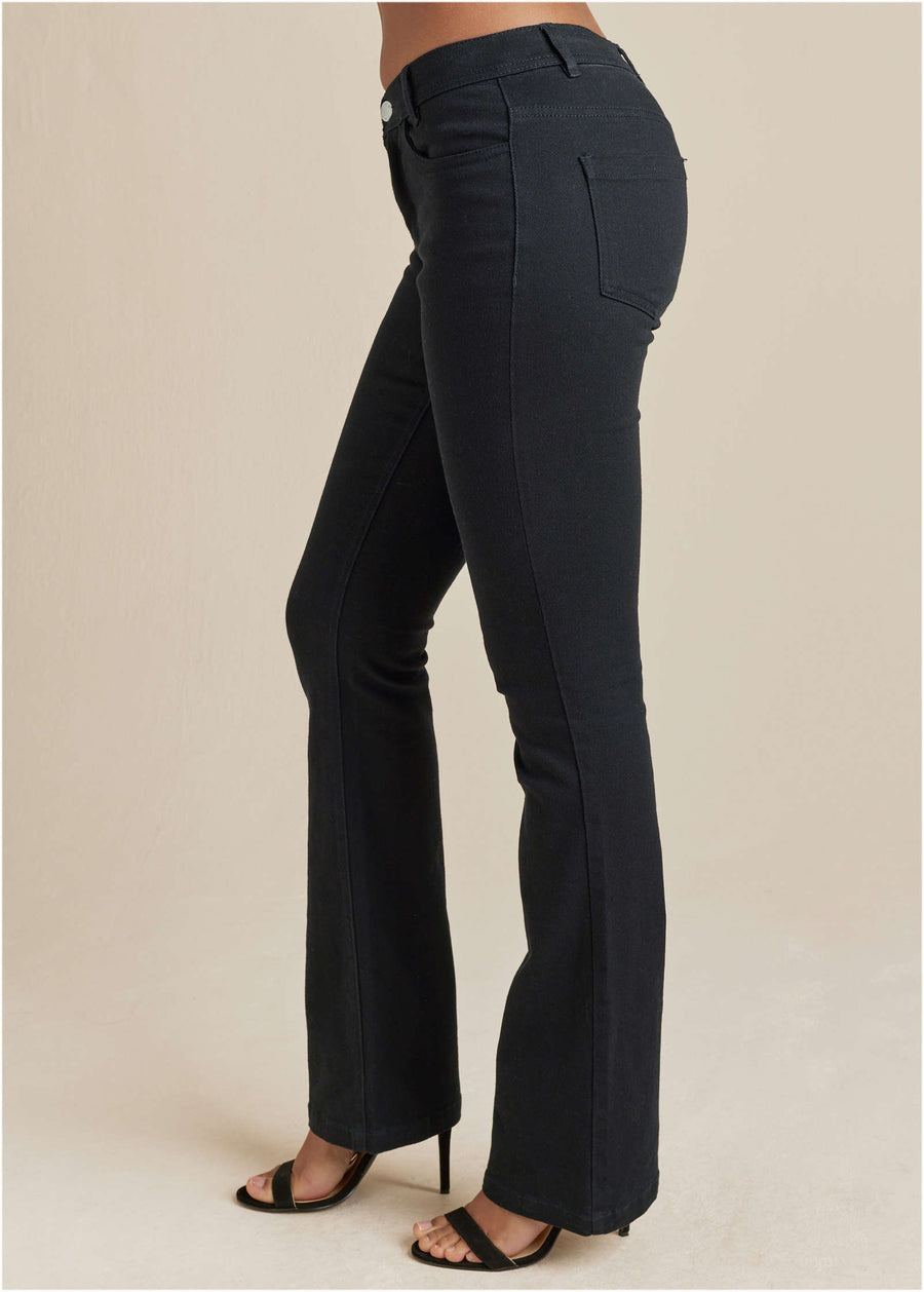 Halle Bootcut Jeans - Black