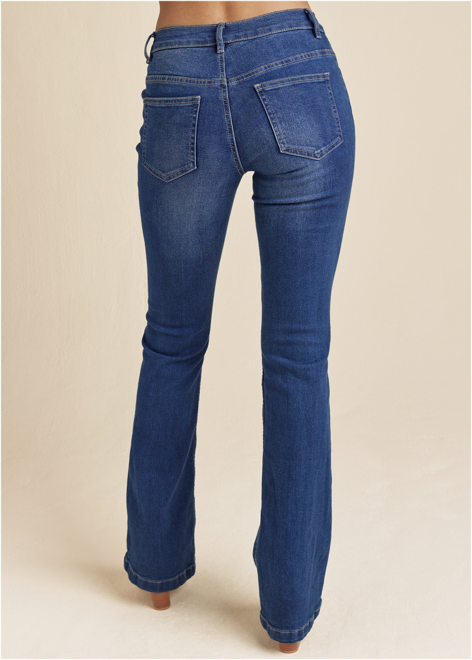 Halle Bootcut Jeans - Dark Wash – Venus Fashion