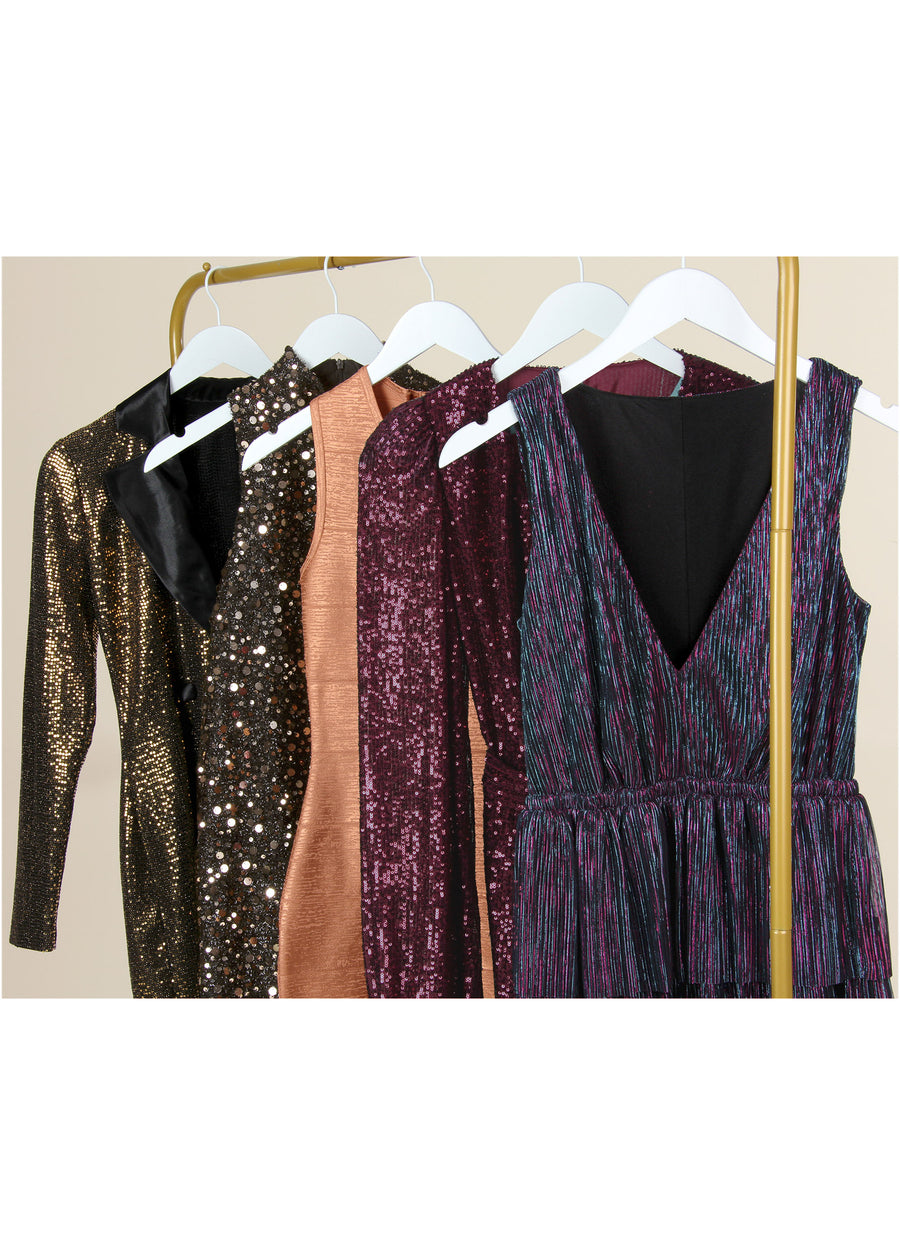 Bandage Mini Dress - Rose Gold