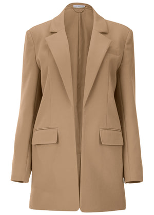 Oversized Blazer - Camel - thumbnail-5