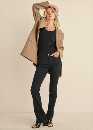 Oversized Blazer - Camel - thumbnail-7