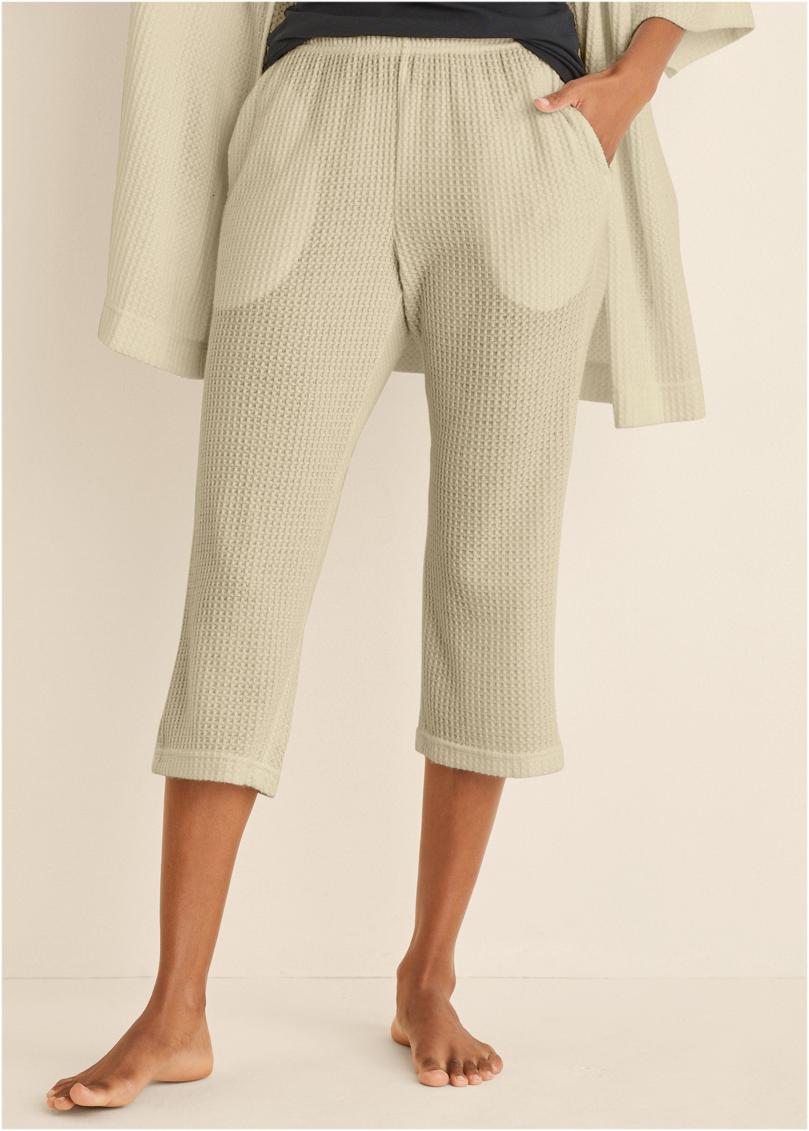 Eos Cropped Pant Oatmeal