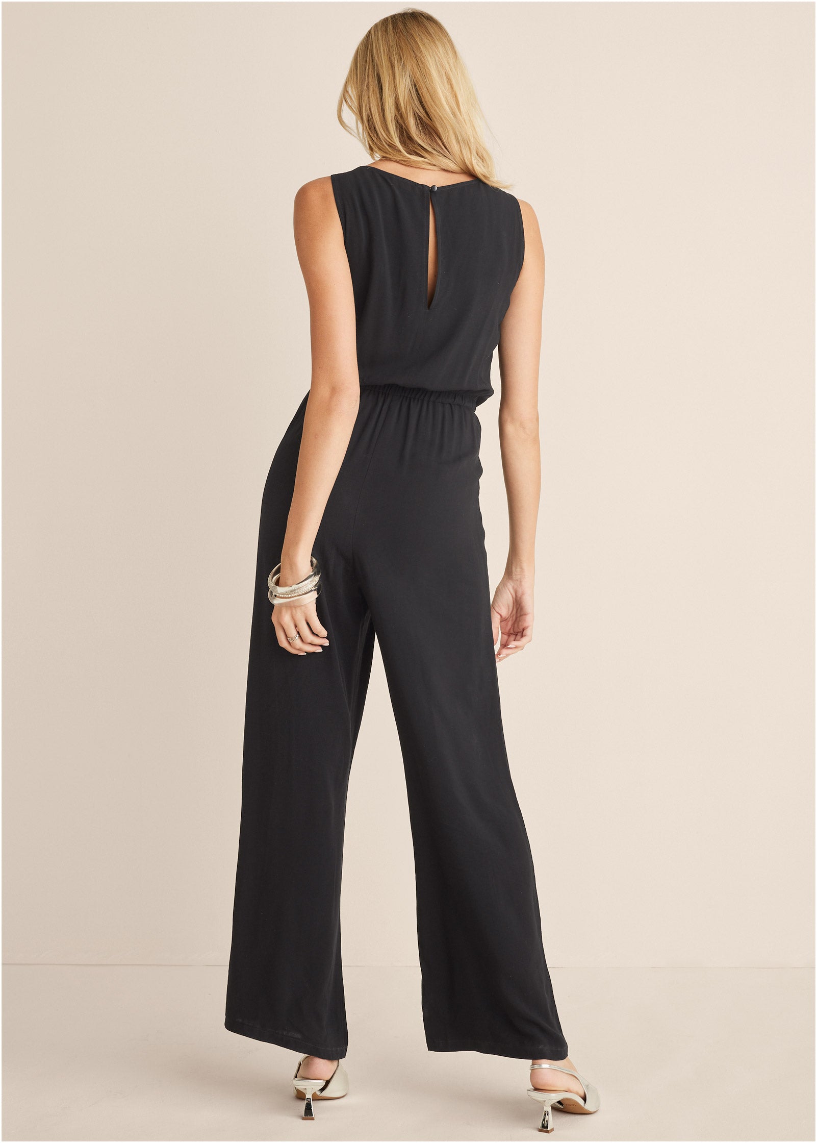 Sleeveless Jumpsuit - Black – VENUS