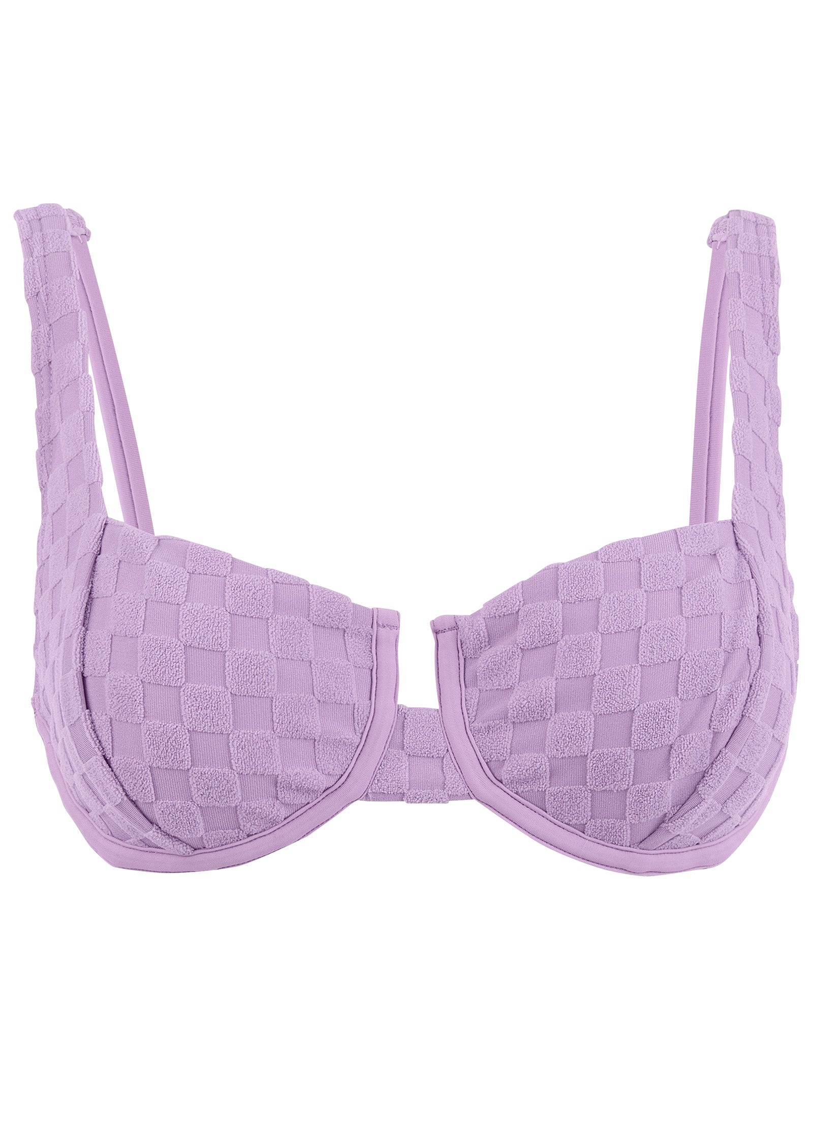 Softcheck Underwire Top - Light Purple – VENUS