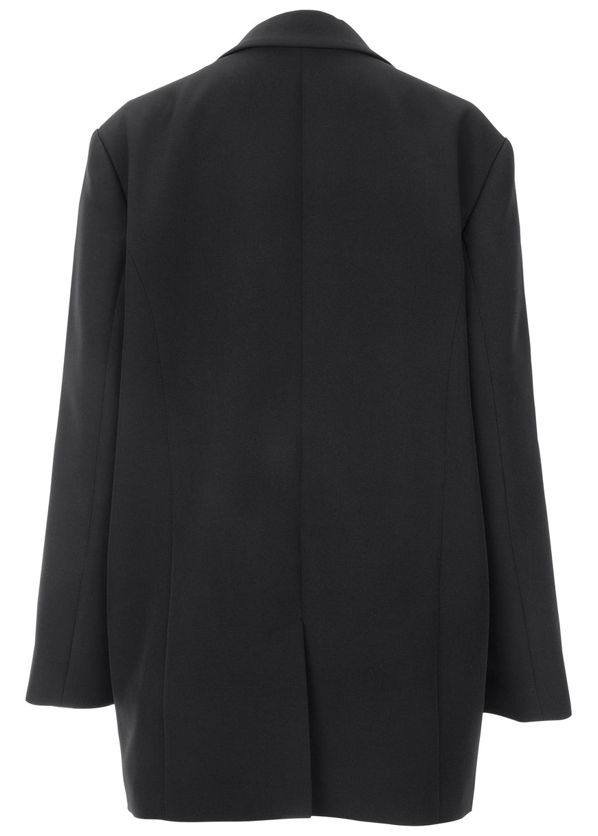 Oversized Blazer - Jet Black