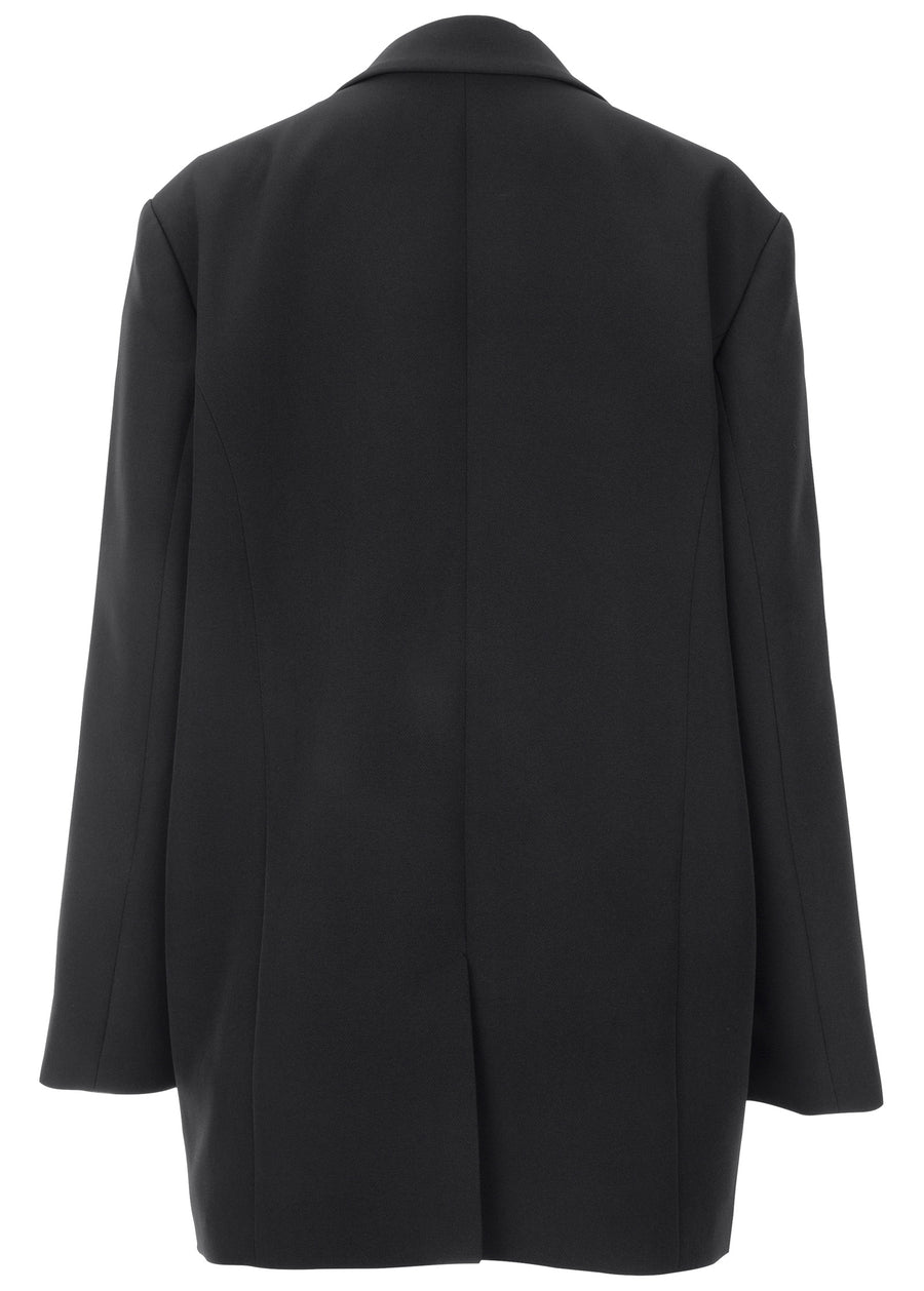 Oversized Blazer - Jet Black