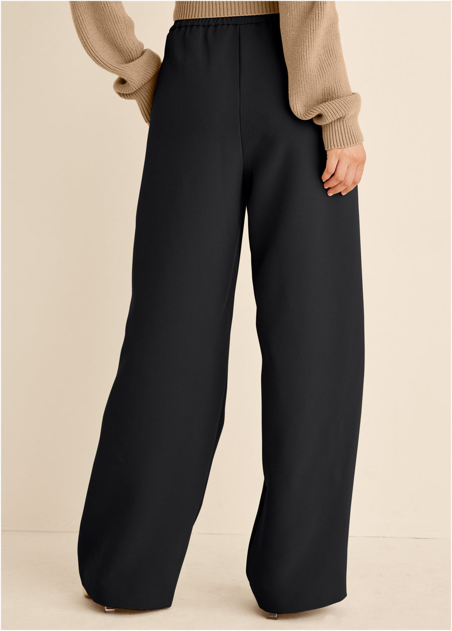 Trouser Pants - Jet Black