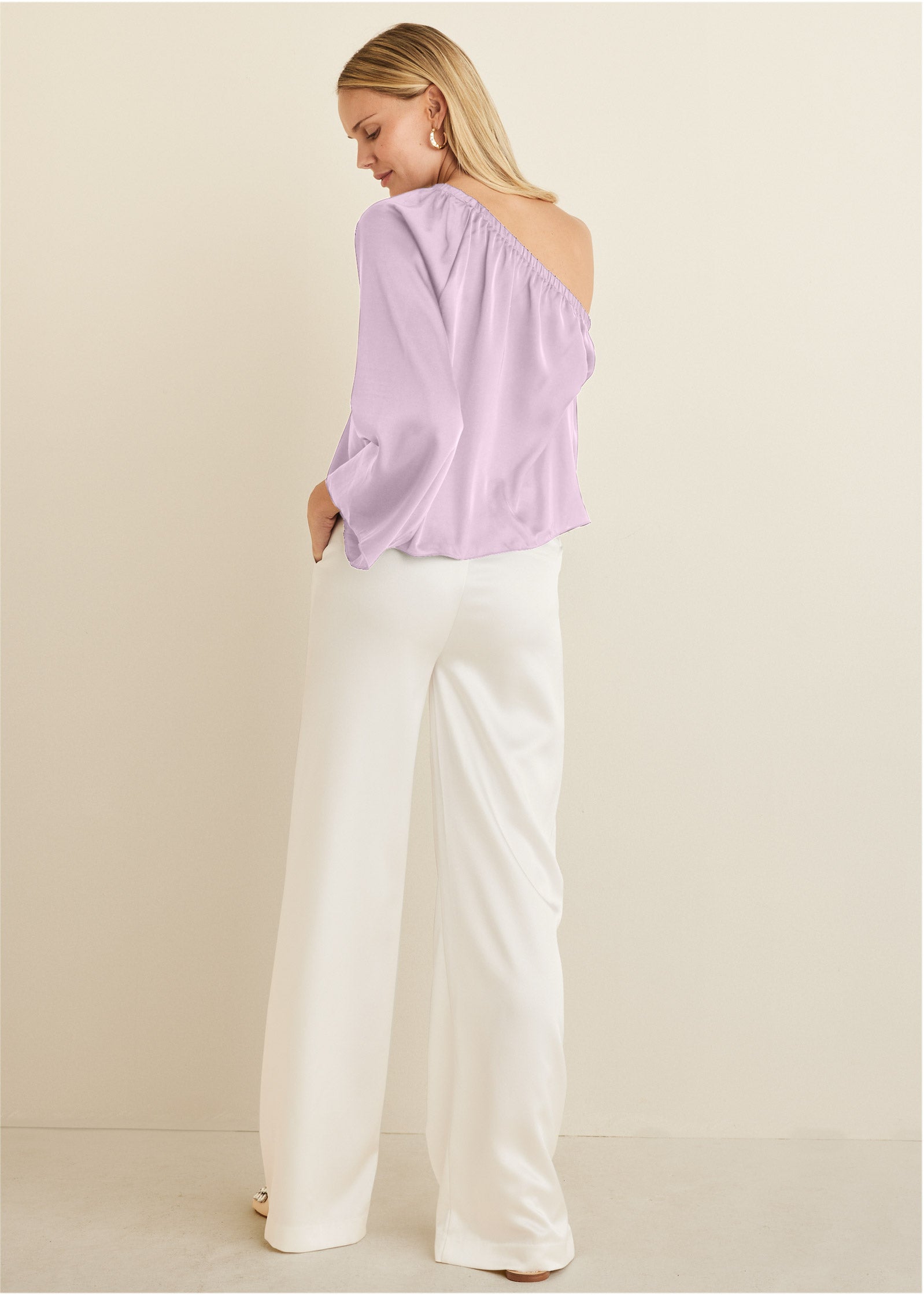 One Shoulder Top - Lilac – VENUS