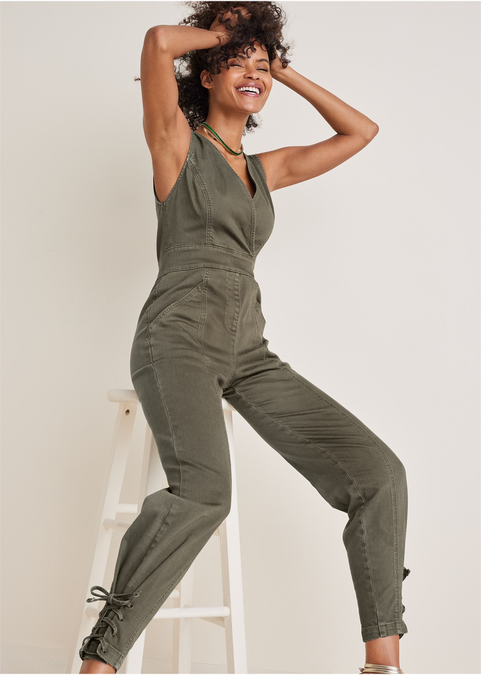 THEREDTHREAD S utility jumpsuits 2新品 THEREDTHREAD / ザレッドスレッド】S utility jumpsuits 2