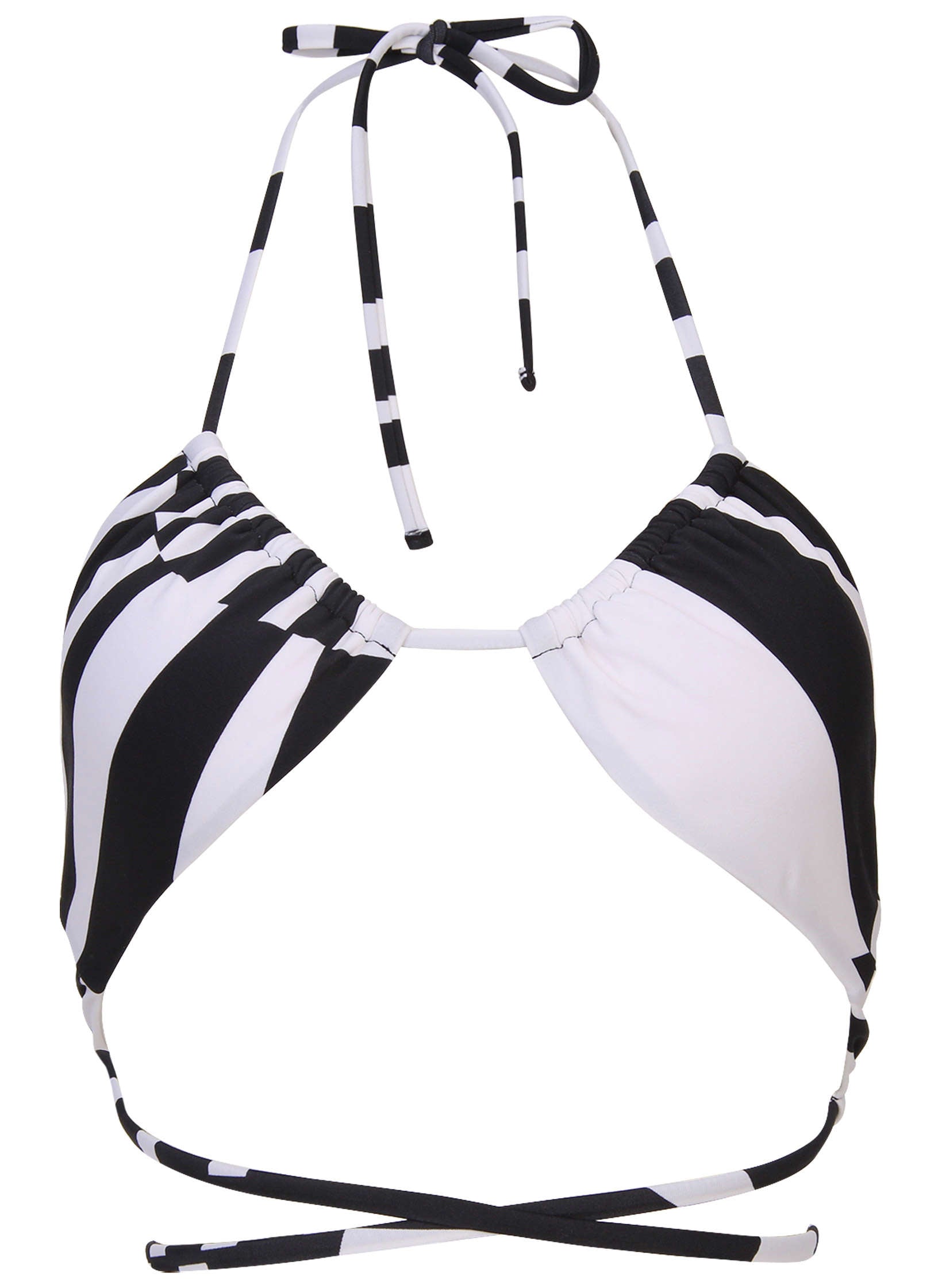 Strappy Ibiza Triangle Top - Modern Abstract – VENUS
