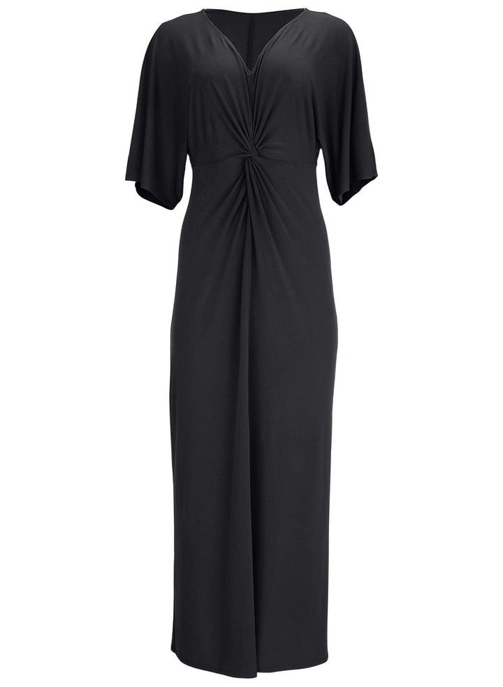 Front Cut Out Maxi Dress