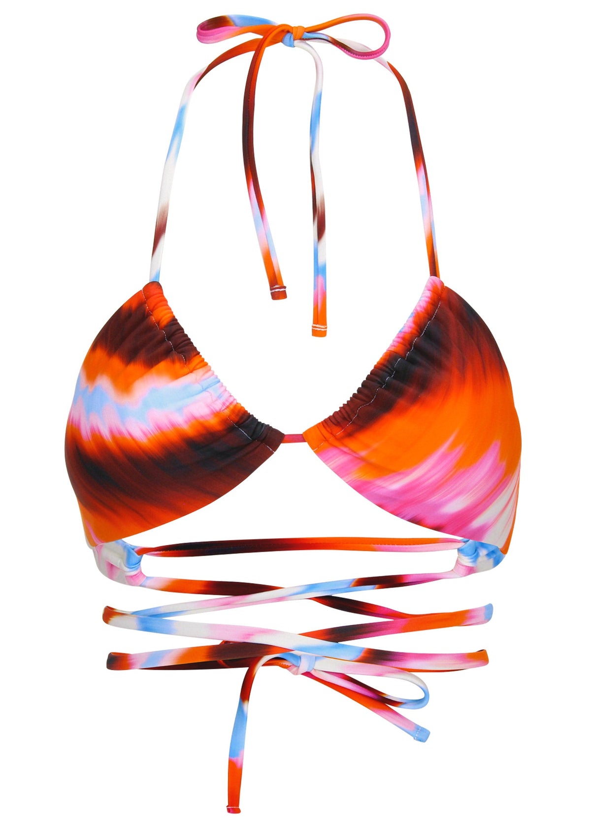 Triangle Top String Strappy Ibiza Triangle Top - Desert Agate Cool – VENUS