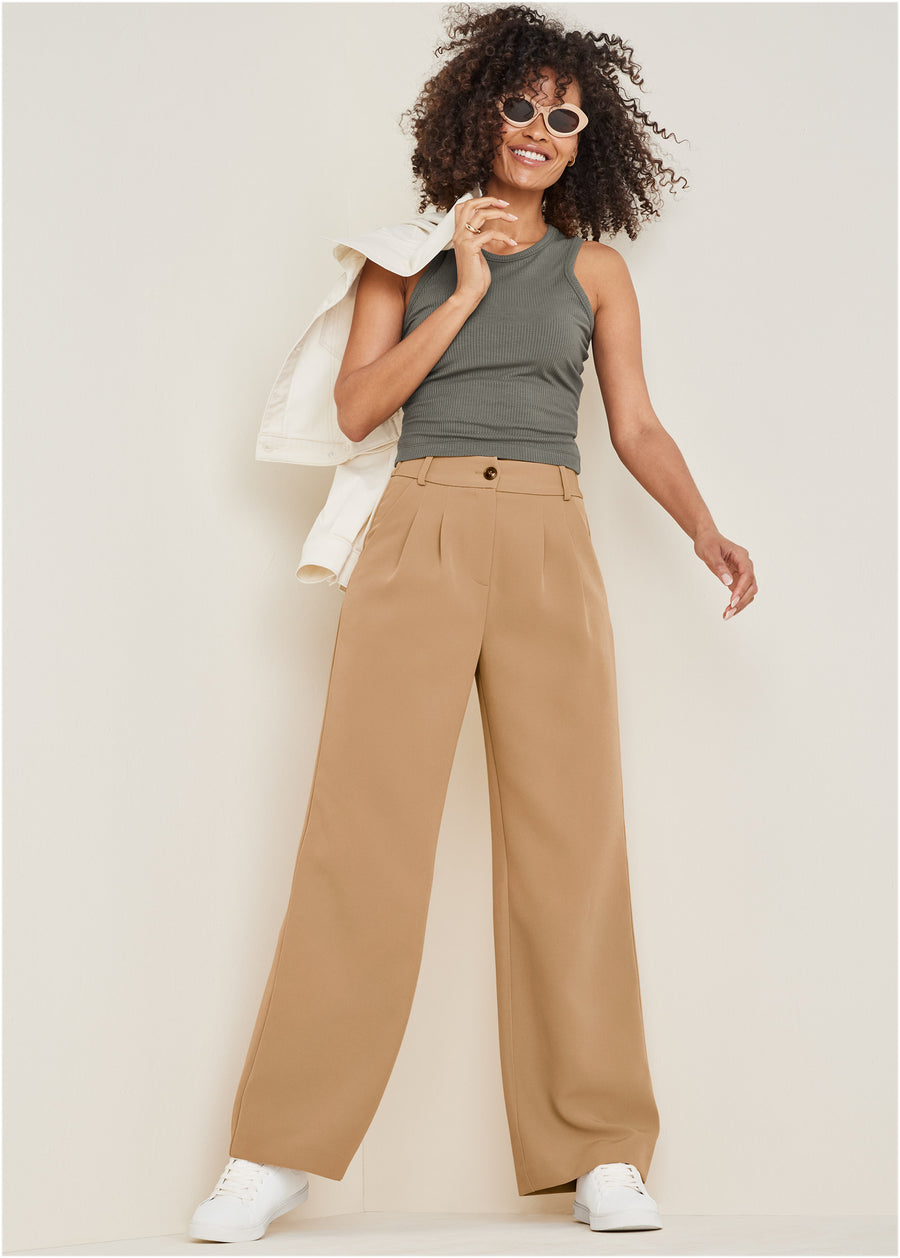 Trouser Pants - Camel