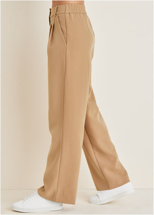 Trouser Pants - Camel - thumbnail-4