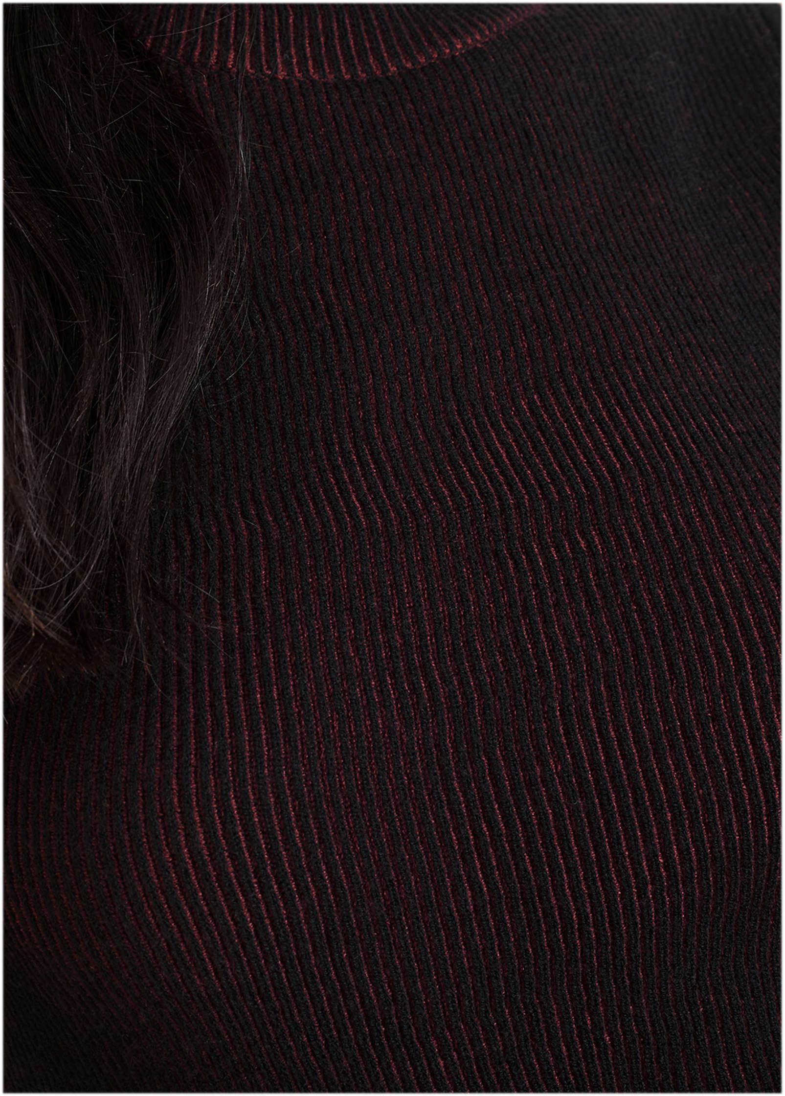 Plaited Tank Sweater - Wine – Venus Fashion