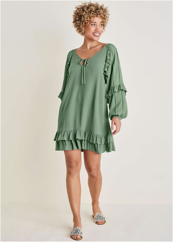 venus boho sweater dress Bell Sleeve Boho outfits
