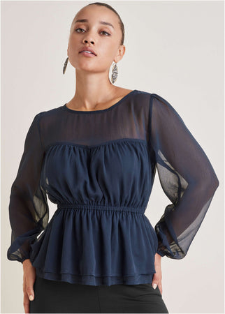 Sheer Beauty Blouse 10099500843287