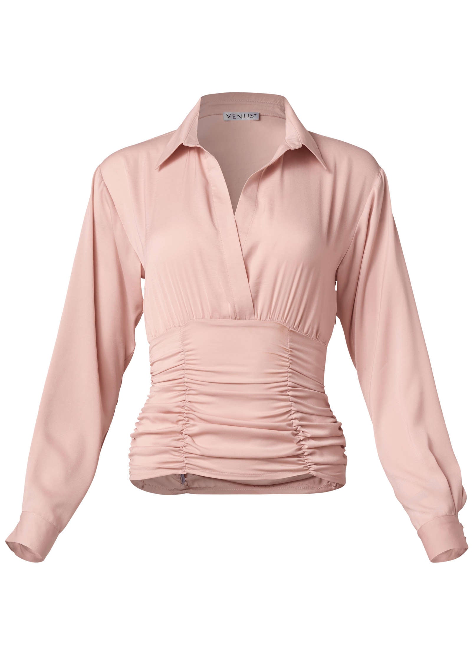 Tie Sleeve Blouse - Heather Rose – VENUS