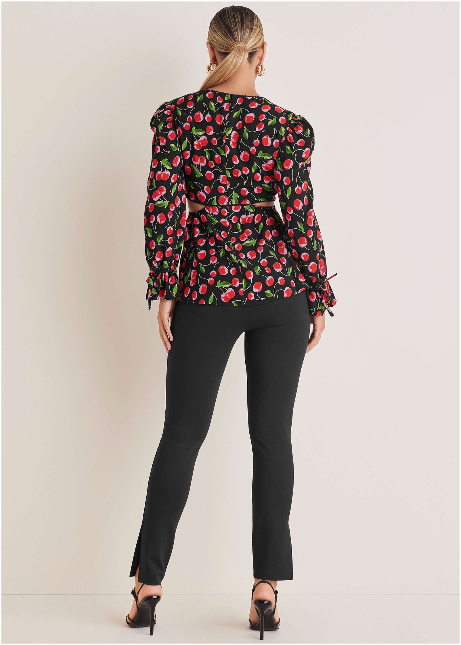 Cherry Print Cardigan - Wild Cherries All Over – VENUS