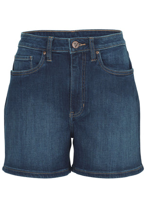 Naomi Denim Shorts - Dark Wash - thumbnail-5