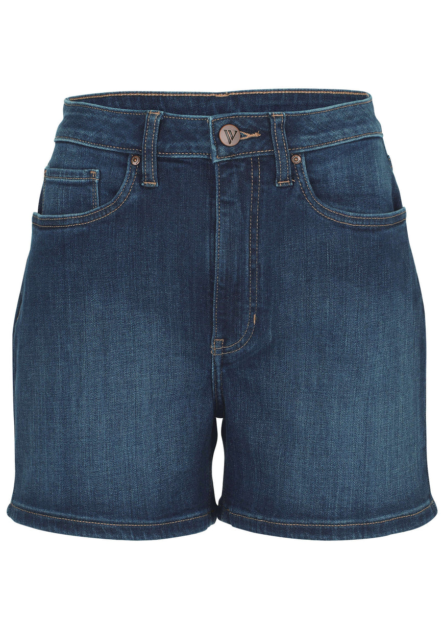Naomi Denim Shorts - Dark Wash
