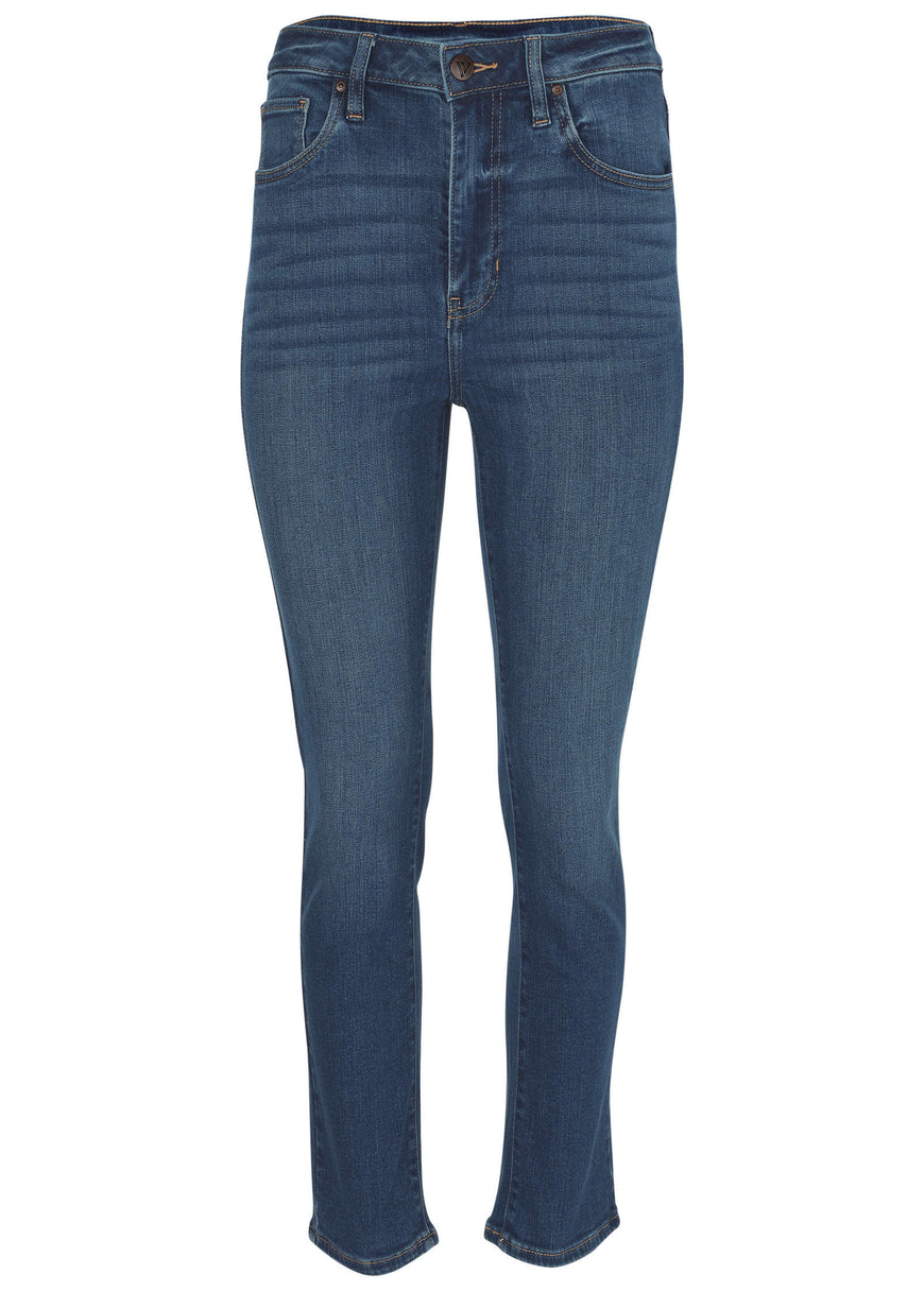 Audrey Straight Leg Jeans - Medium Wash