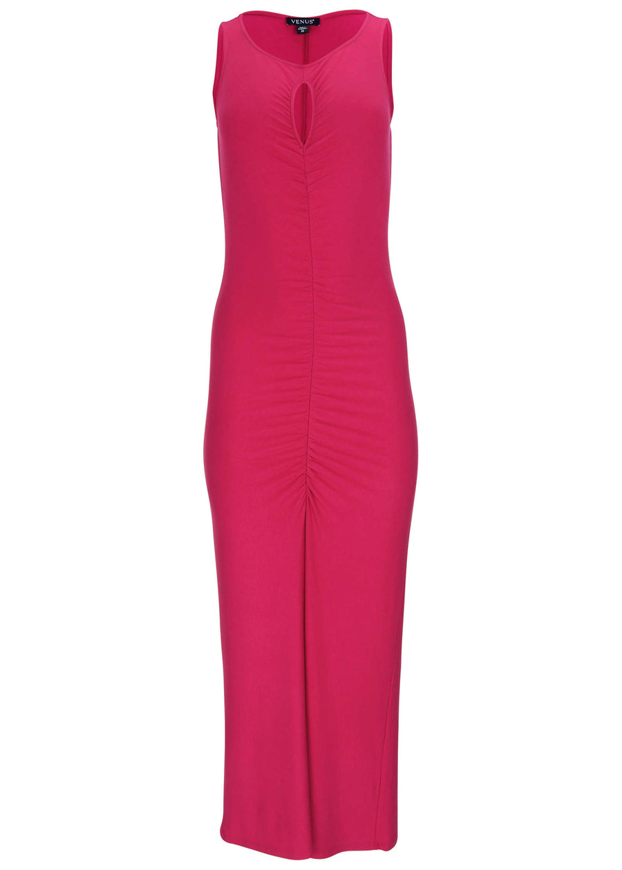 Key Hole Maxi Dress  - Granita