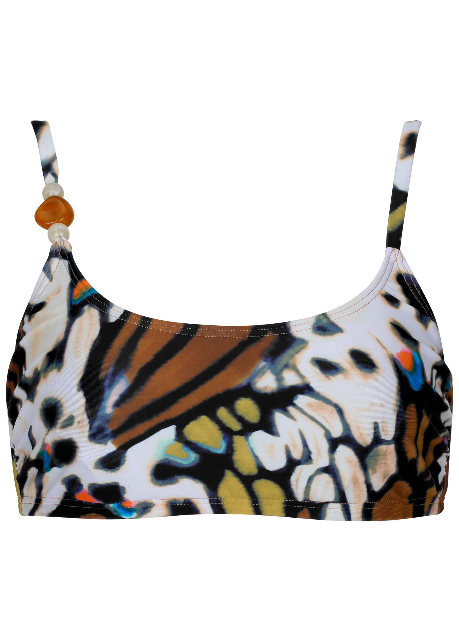 Oahu Underwire Bikini Top - Butterfly Cheetah – VENUS