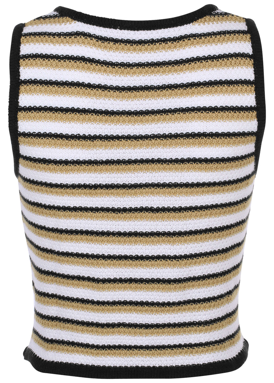Stripe Tank Top - Natural Multi