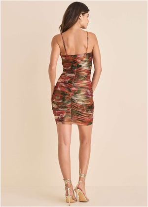 Metallic Mesh Mini - Black Multi - thumbnail-3